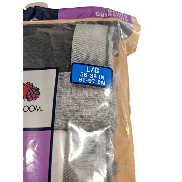 Fruit of the Loom Men’s Boxer Briefs 6 Pack Assorted Colors Size L 36-38 - Picture 6 of 6